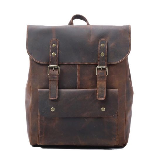 Vintage leather backpack | TROSA