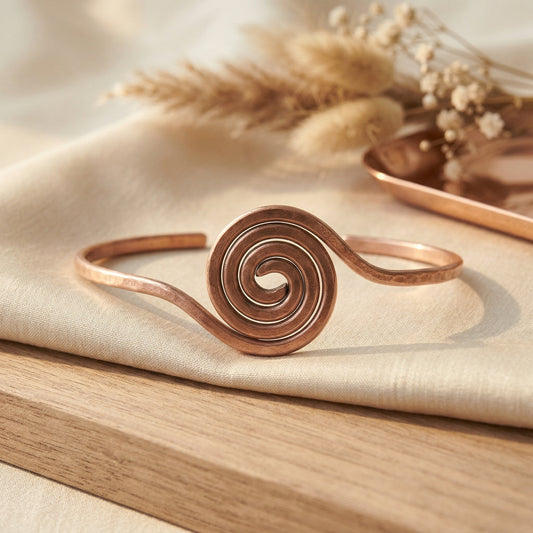 Zarino's Coil Copper Anklet