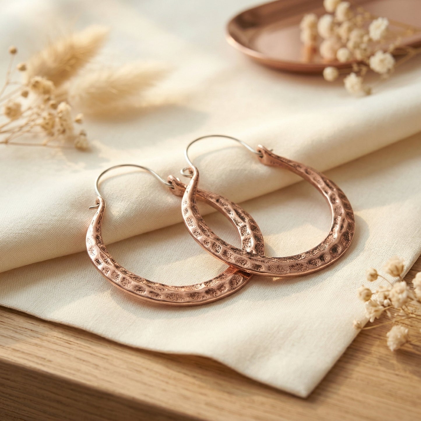 Zarino's Ember Copper Earrings