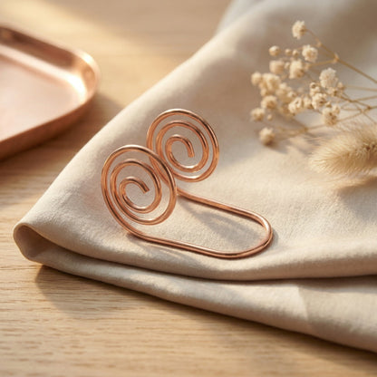 Zarino's Flow Copper Hand Spiral