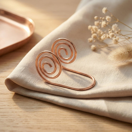 Zarino's Flow Copper Hand Spiral