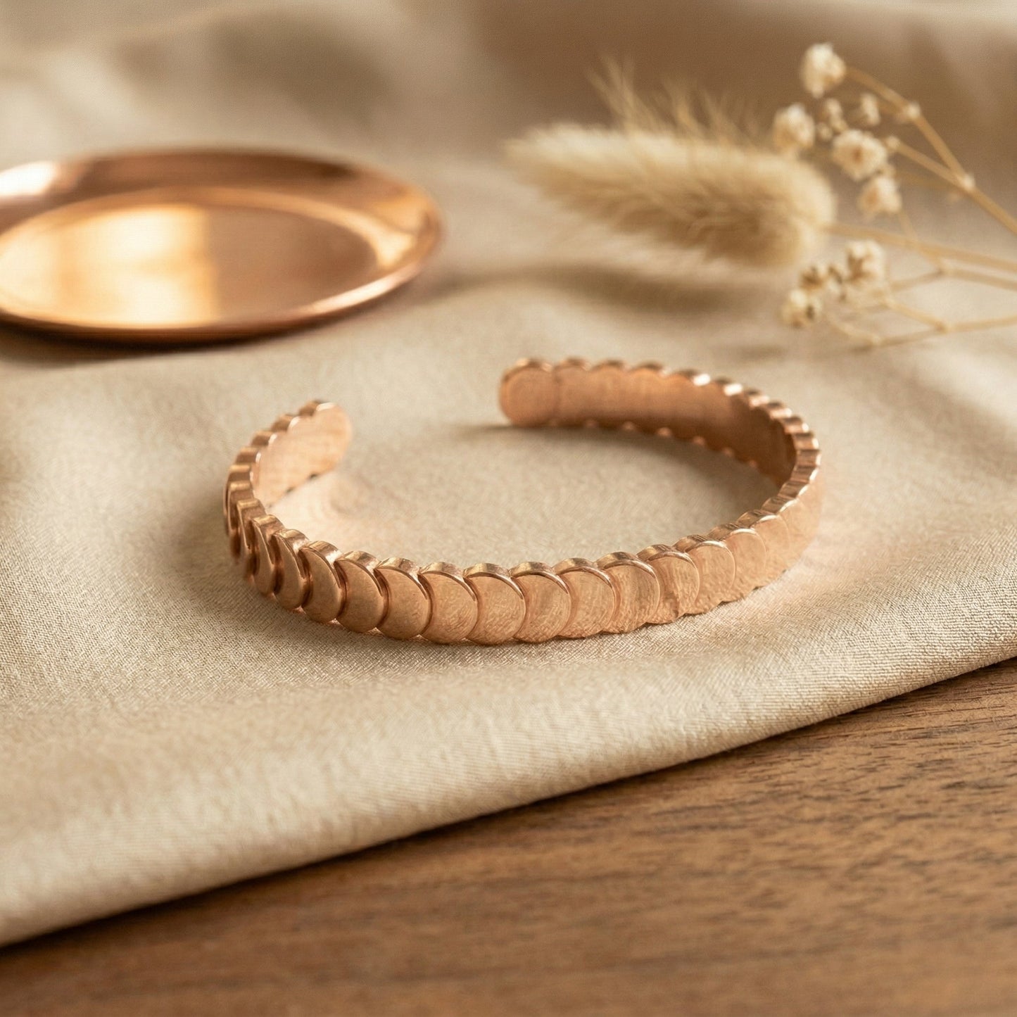 Zarinos's Tide Copper Bracelet