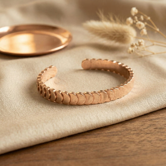 Zarinos's Tide Copper Bracelet