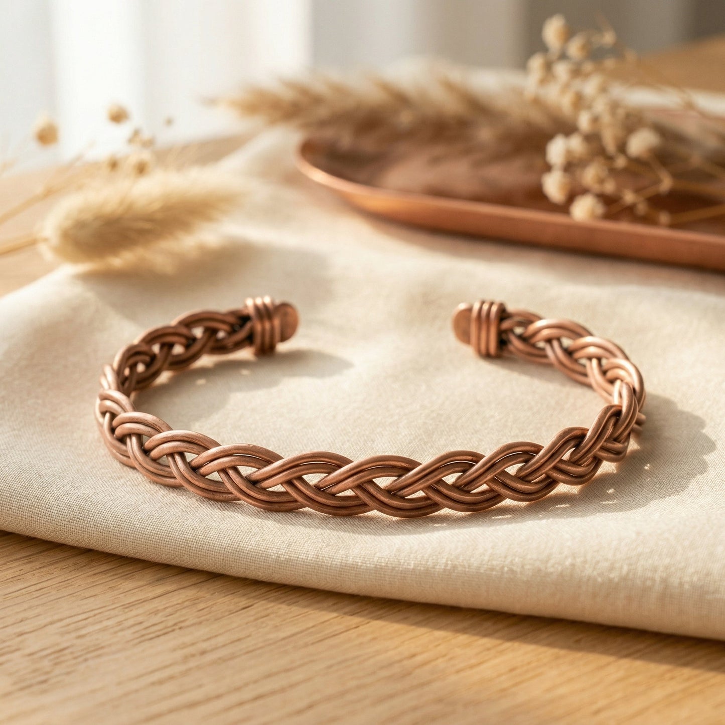 Zarino's Reed Copper Anklet