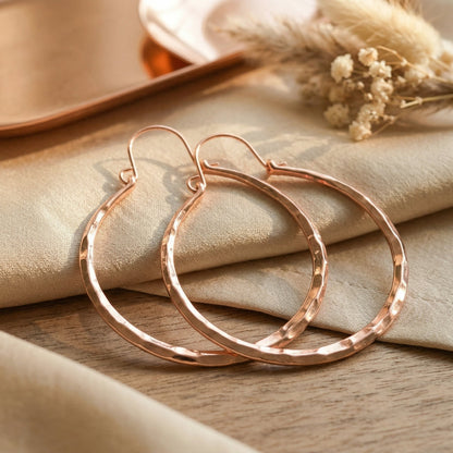 Zarino's Willow Copper Earrings