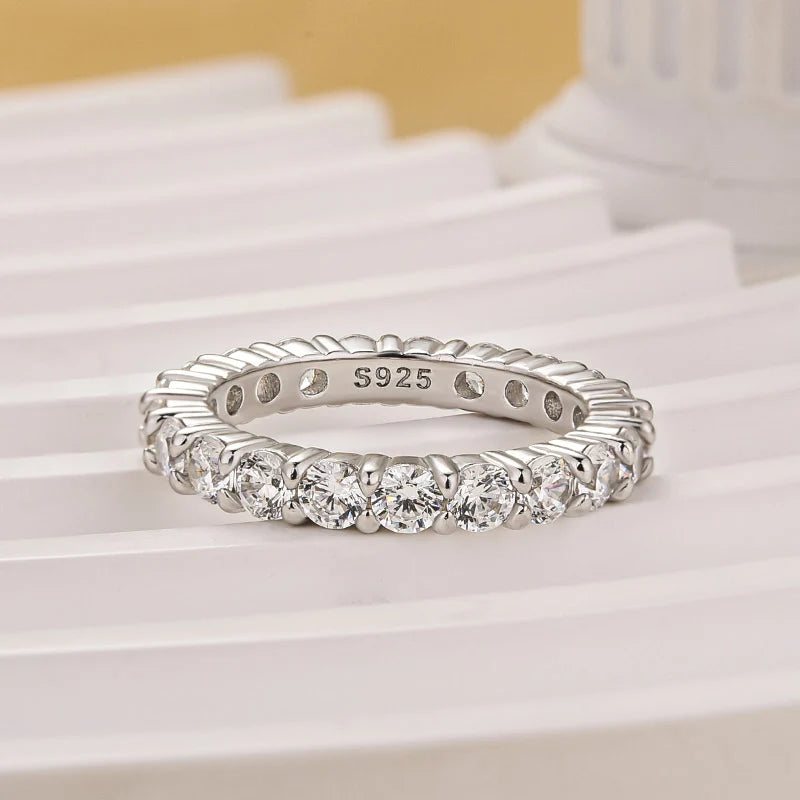 Eternity Round Cut Diamond Ring