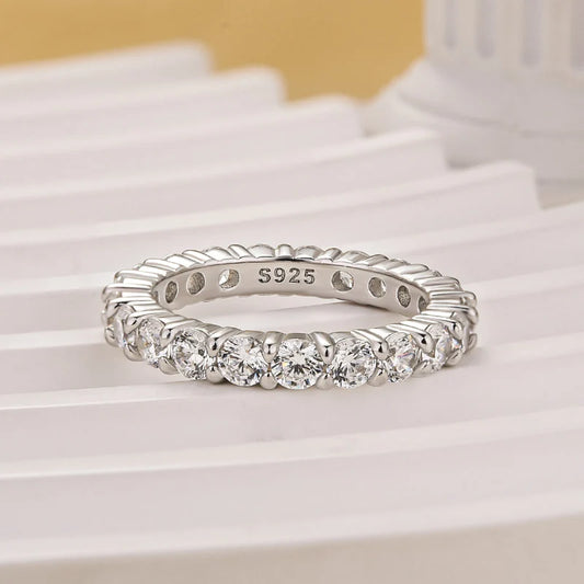 Eternity Round Cut Diamond Ring
