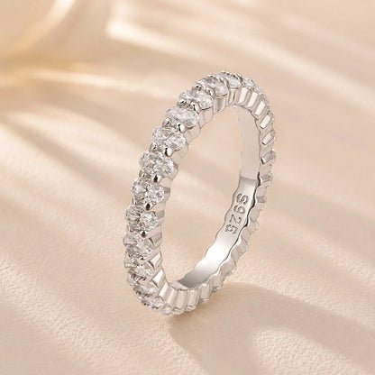 Oval Cut Wedding Ring For Women