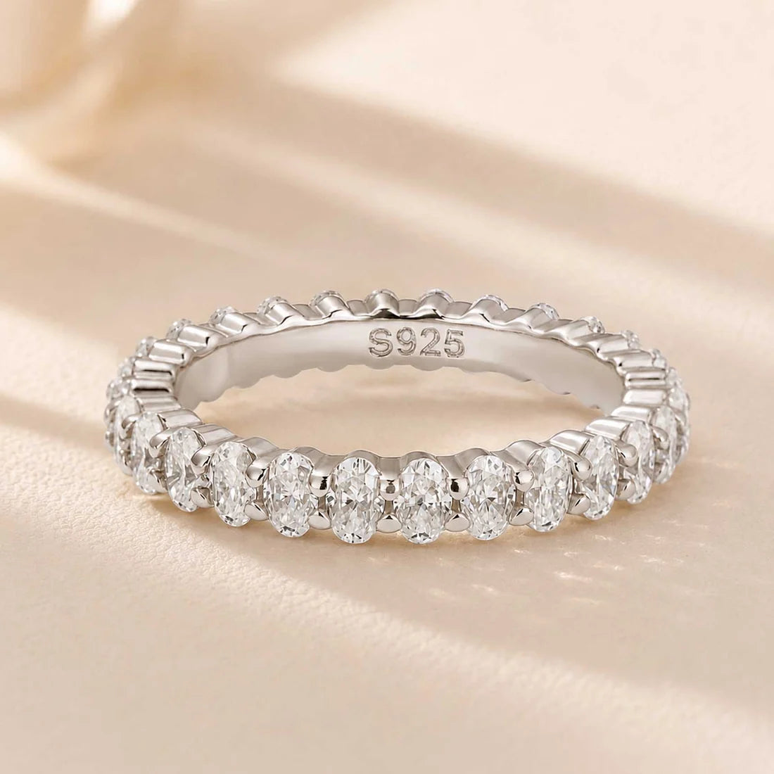 Oval Cut Wedding Ring For Women