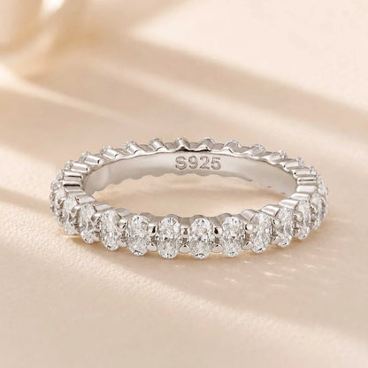 Oval Cut Wedding Ring For Women