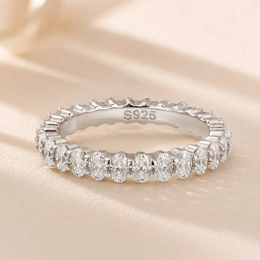 Oval Cut Wedding Ring For Women