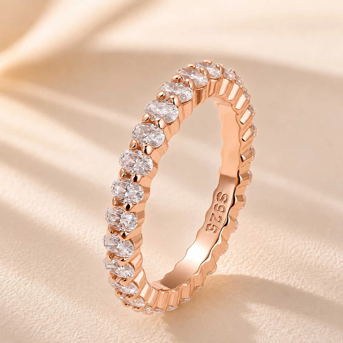Oval Cut Wedding Ring For Women