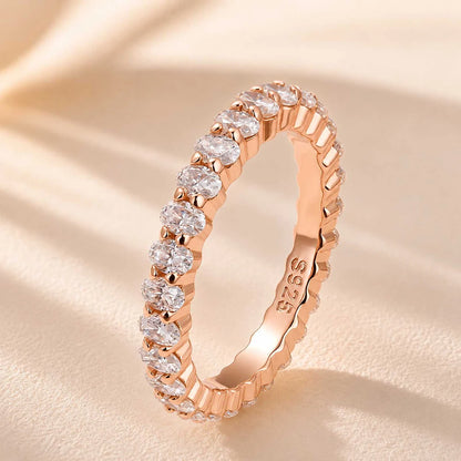 Oval Cut Wedding Ring For Women