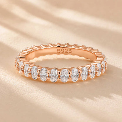 Oval Cut Wedding Ring For Women