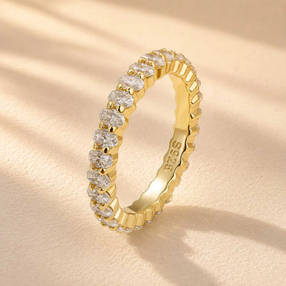 Oval Cut Wedding Ring For Women