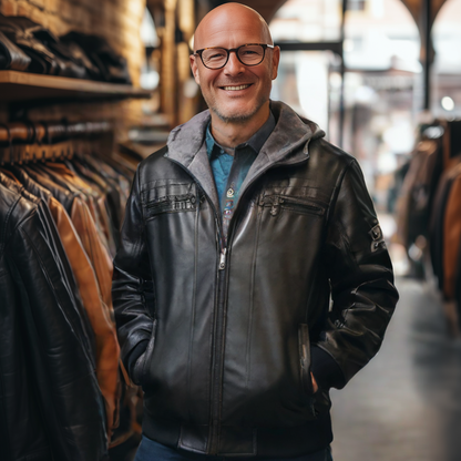 King Leather - Elegant leather jacket for an incomparable style