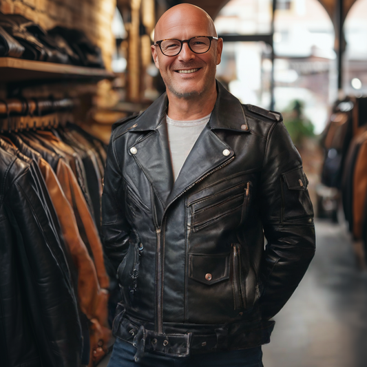 Chic Thunder Leather Jacket