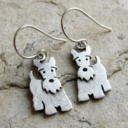 Vintage Scottish Terrier Earrings