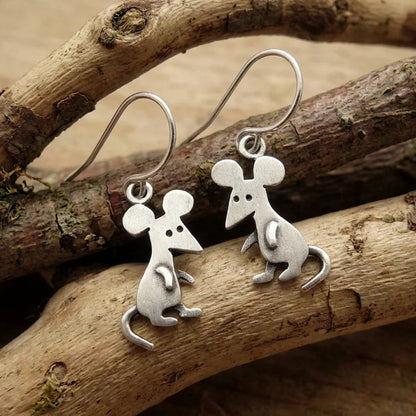 Vintage Mouse Earrings