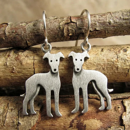 Vintage Greyhound Earrings