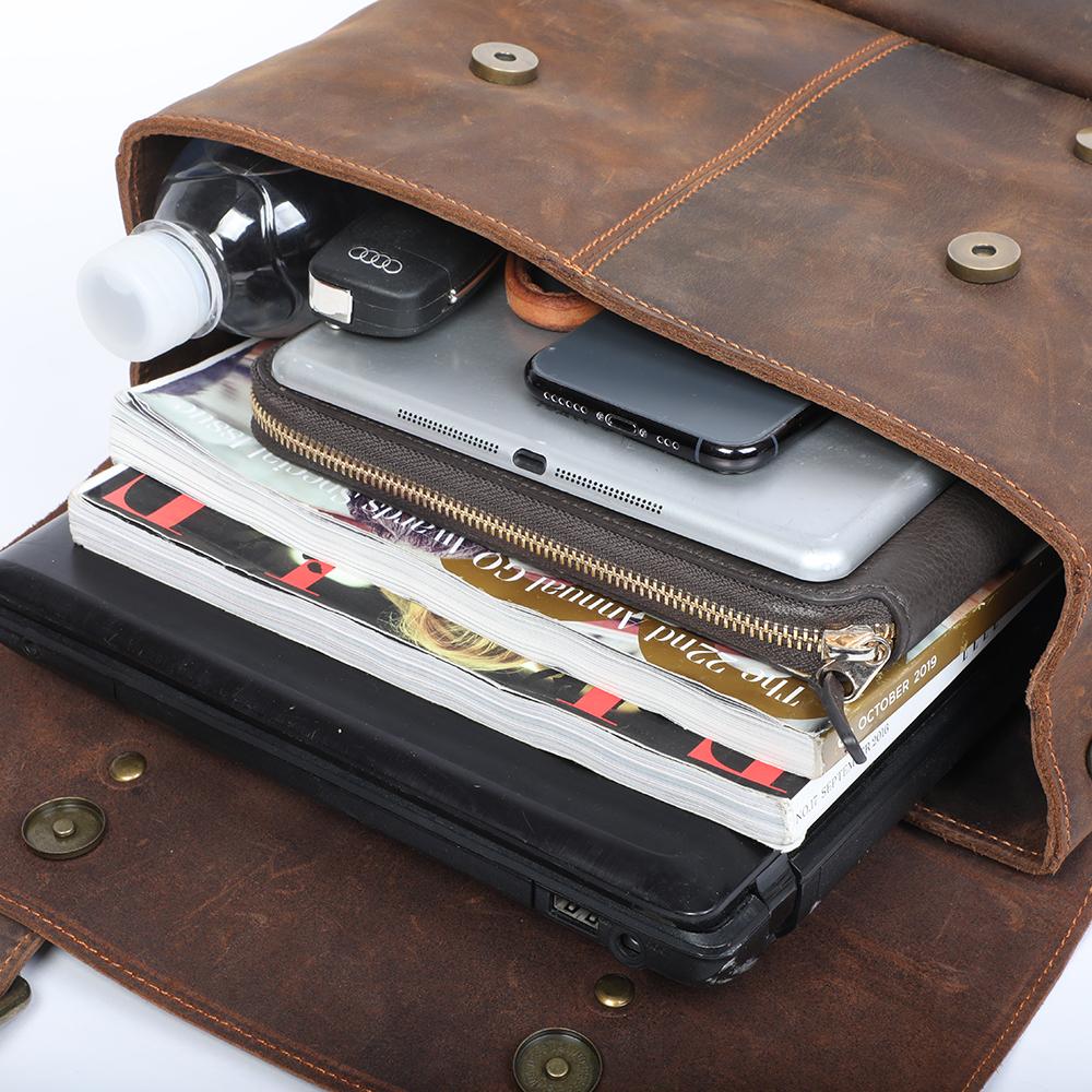 Vintage leather backpack | TROSA