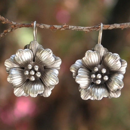 Vintage Bohemian Style Flower Earrings
