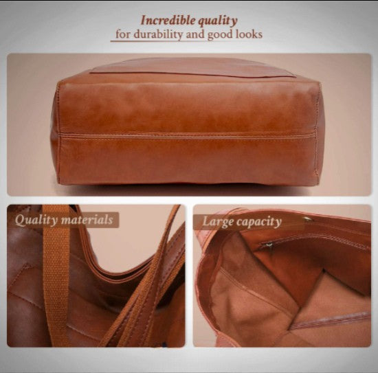 Lorena’s Modern Chic | Stylish Leather Bag