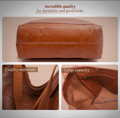 Lorena’s Modern Chic | Stylish Leather Bag