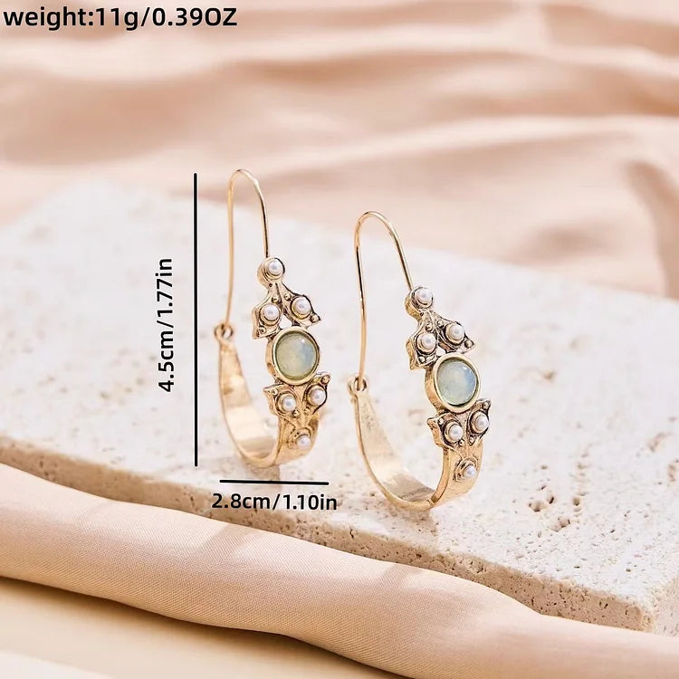 Fashion Retro Ethnic Style Pendant Earrings