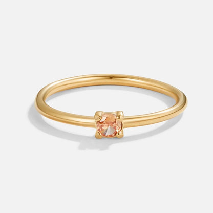 Unique Birthstone Rings