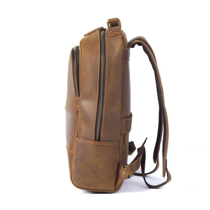 Leather backpack | OXFORD