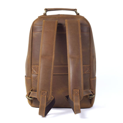 Leather backpack | OXFORD