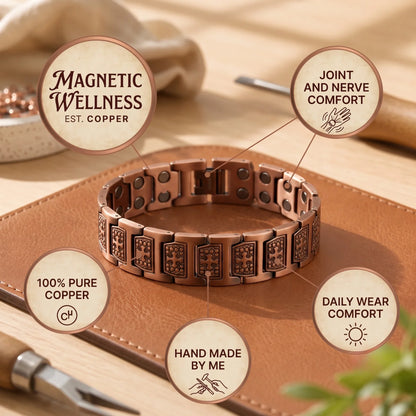 Zarinos's Forde Men's Copper Bracelet