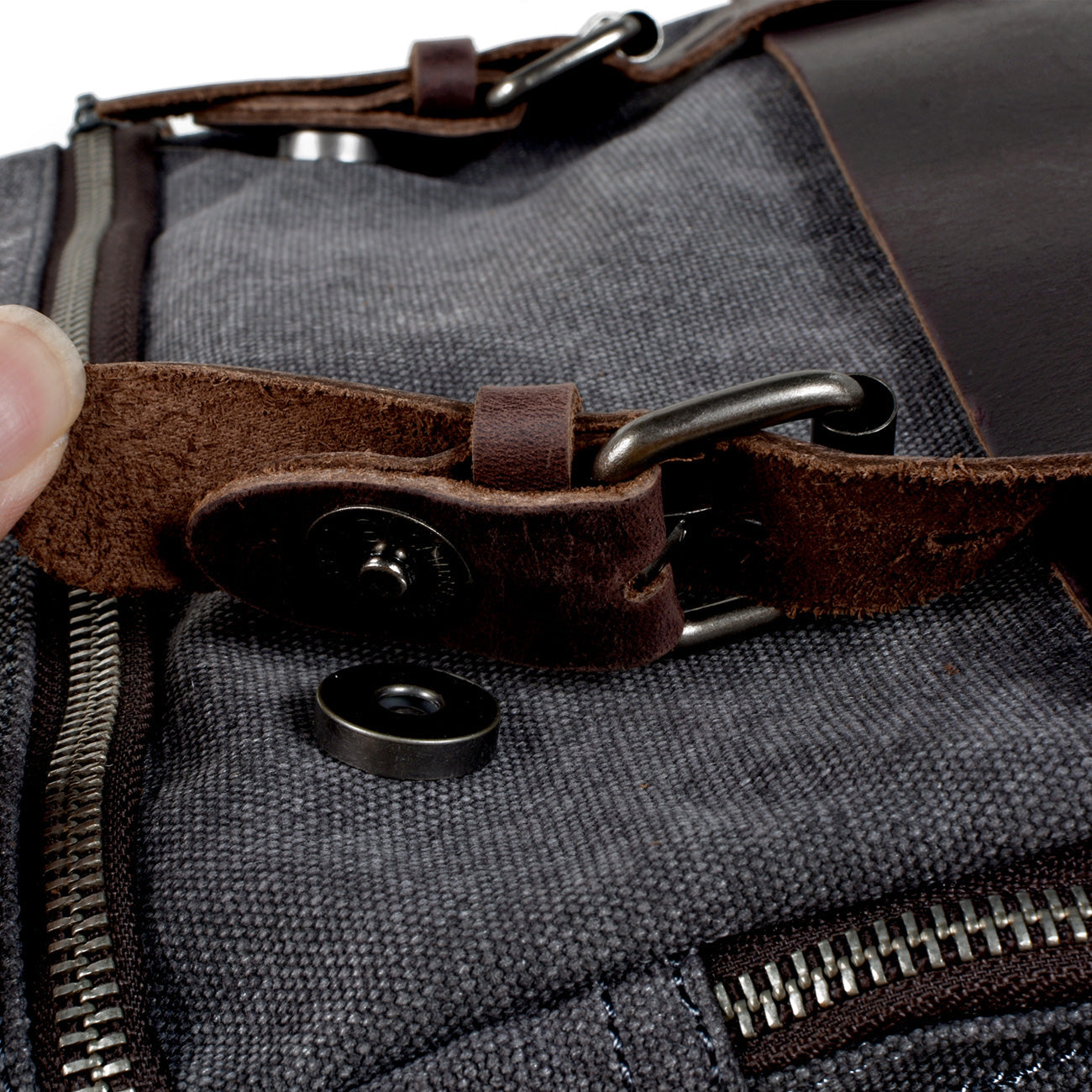 Cotton canvas backpack | PURE