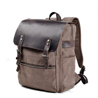 Cotton canvas backpack | PURE