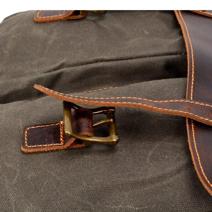 Vintage canvas shoulder bag | ANSEN