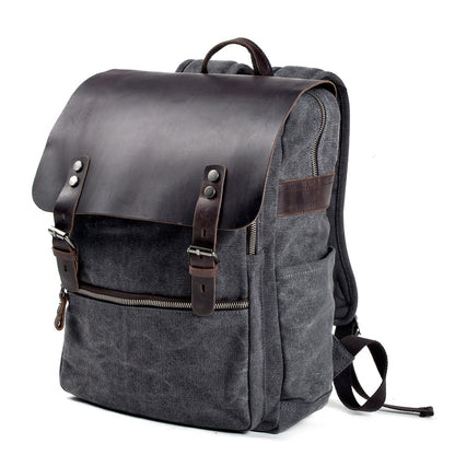 Cotton canvas backpack | PURE