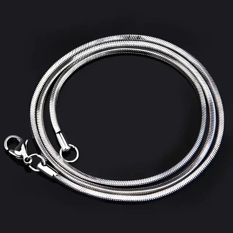 Fashion Stainless Steel Snake Chain Necklace