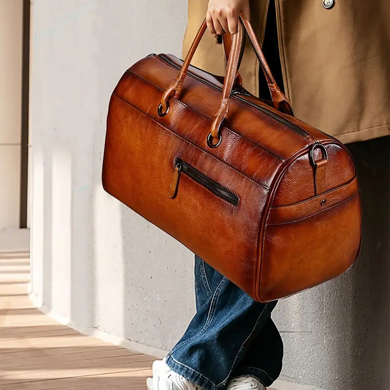 Leather Women's Retro Crossbody Bag