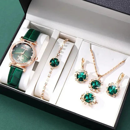 Verdantra Timecourt Jewelry emerald