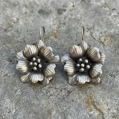 Vintage Bohemian Style Flower Earrings