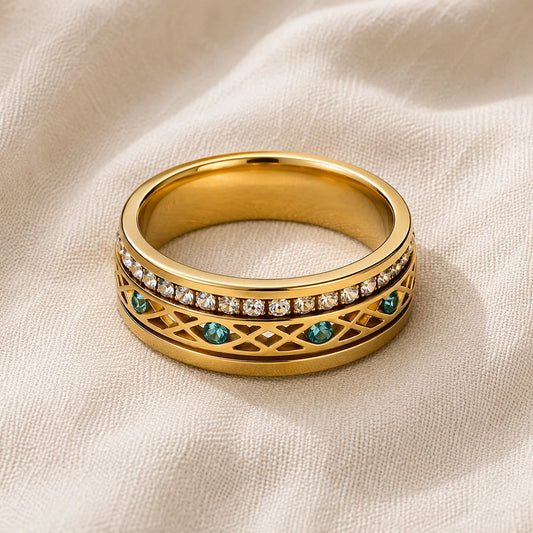 Classic Infinity Statement Ring