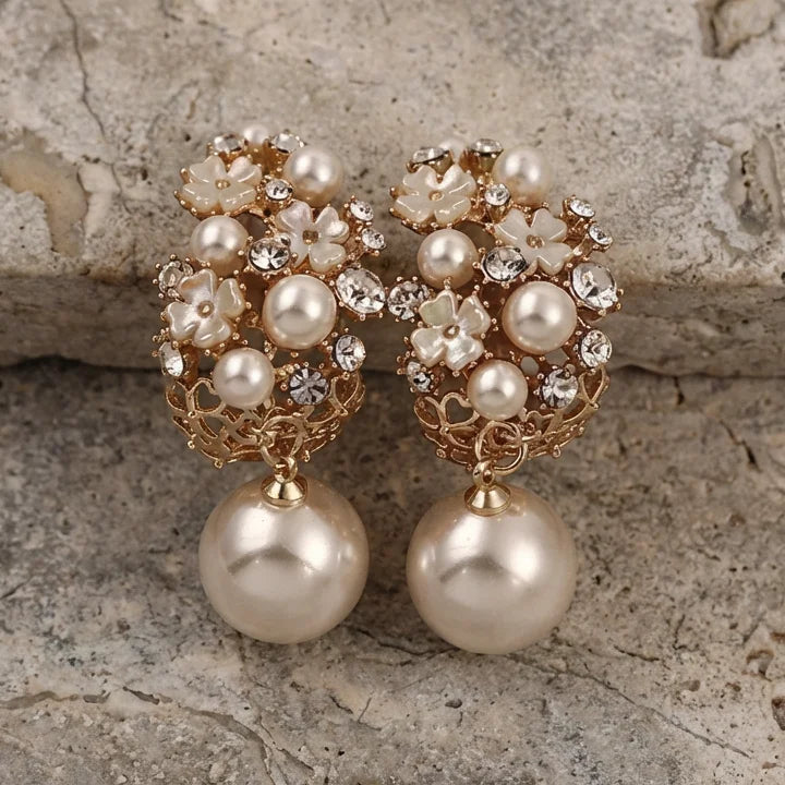 Elegant Beautiful Pearl Earrings