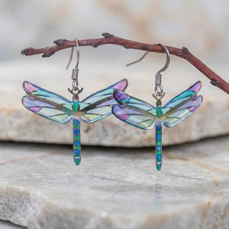 Unique Cute Dragonfly Fairy Earrings