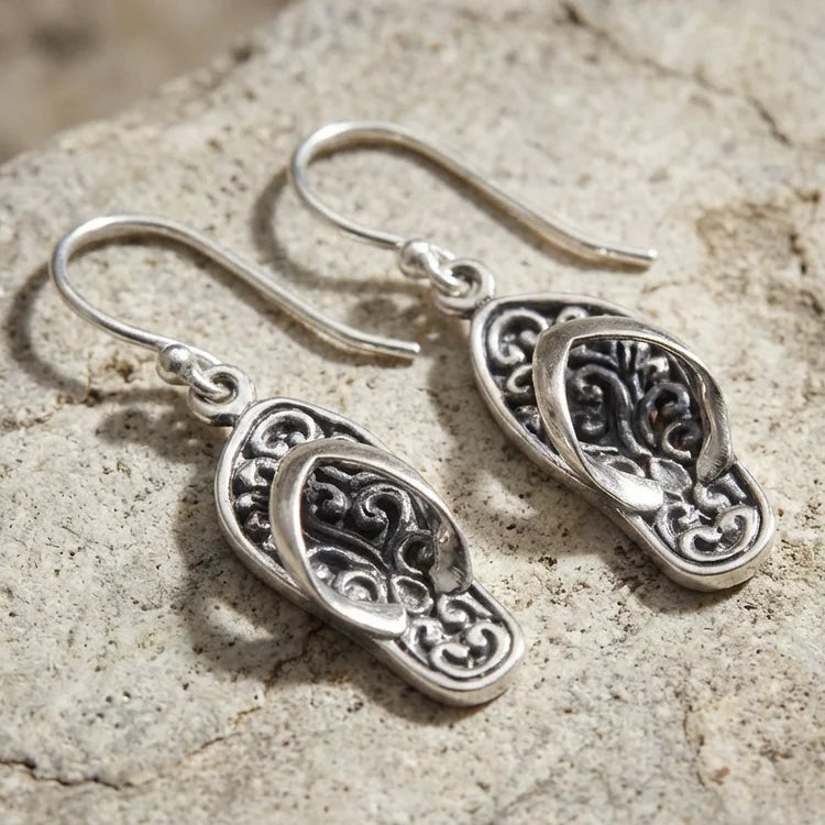 Creative Vintage Flip-flop Earrings