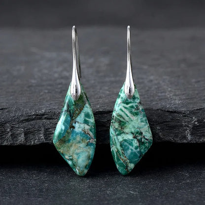 Vintage Natural Stone Earrings