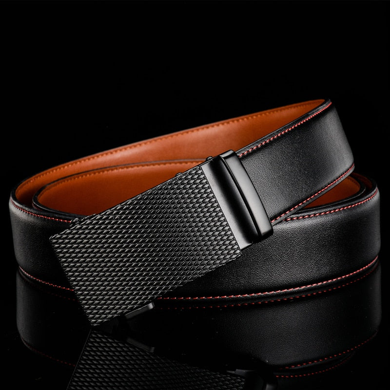 Elegant business leather belt for a professional look