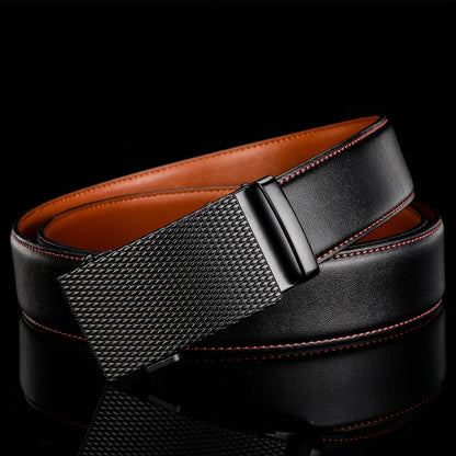 Elegant business leather belt for a professional look