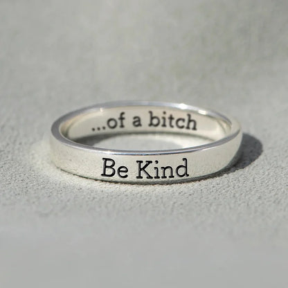 Be kind signature ring