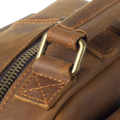 Leather backpack | OXFORD